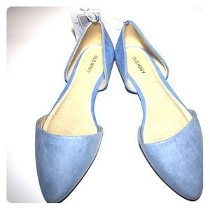 Old Navy Sueded D’Orsay Flat